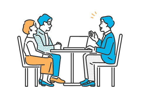 相談しやすい環境と成長を考えたアドバイス